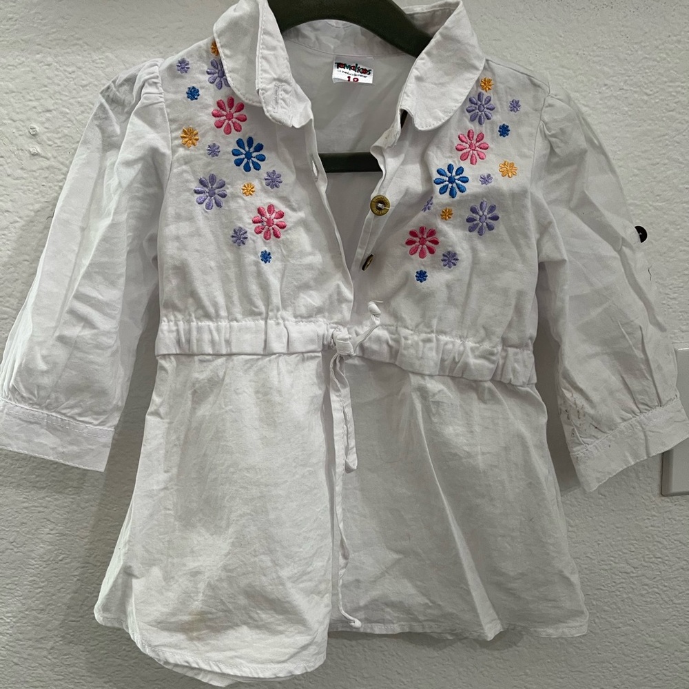 Baby girl white dress